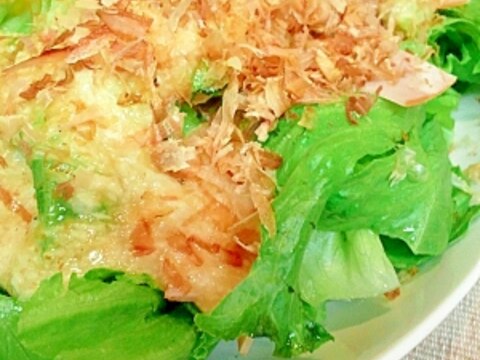とろろのさっぱり和風レタスサラダ サラダで栄養を レシピ 作り方 By Nao S 楽天レシピ とろろのさっぱり和風レタスサラダ サラダで栄養を レシピ 作り方 By Nao S 楽天レシピ